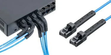 配線革命!コネクタを自由自在に曲げて固定できるCAT6A LANケーブル